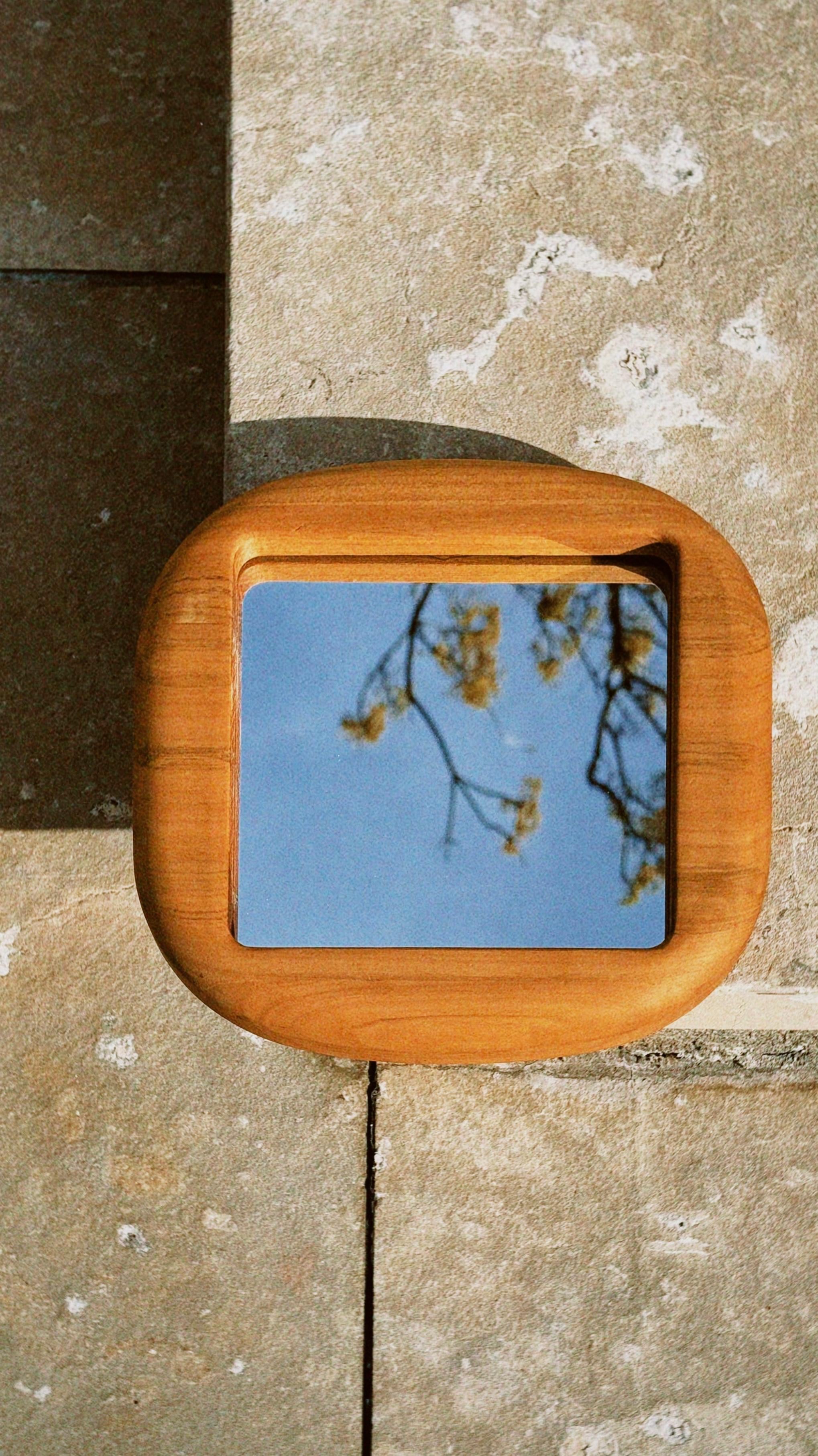 Miroir FL-M.01 merisier